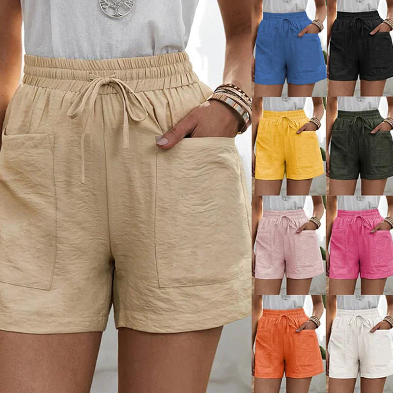 The Celeste Drawstring Lounge Shorts