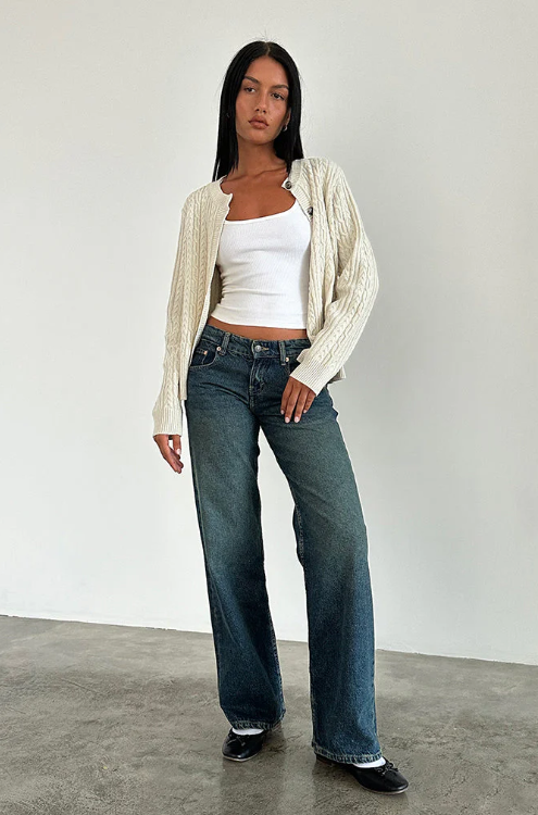 Sienna™ – Midnight Wash Wide Jeans