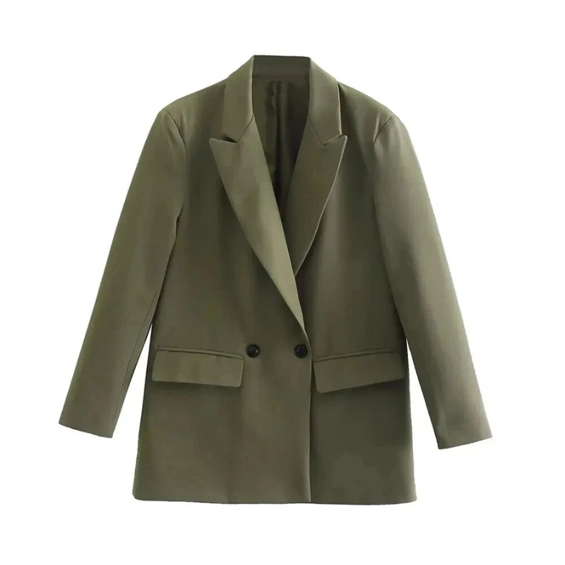 Vivienne – Sandstone Tailored Blazer