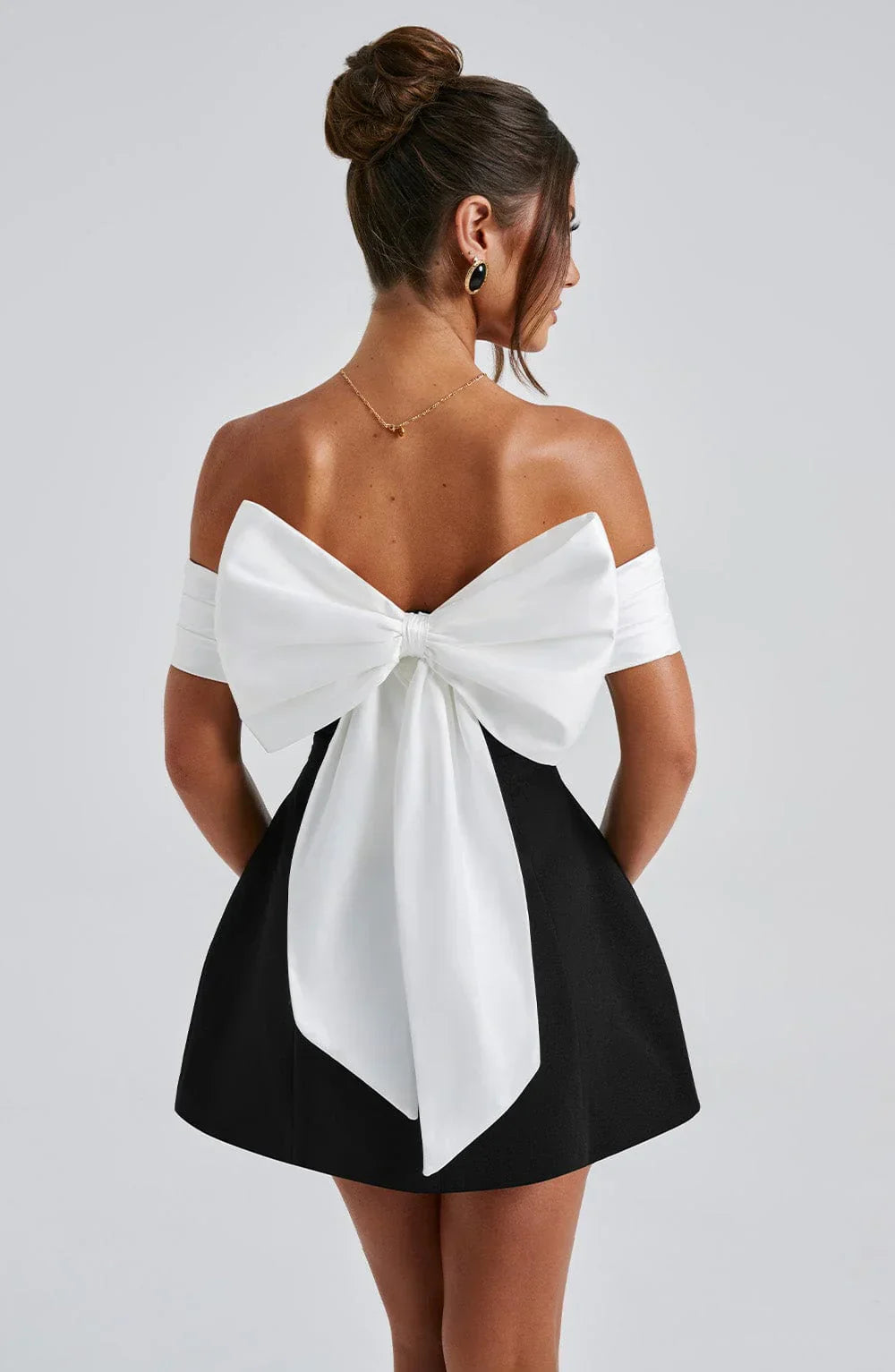 Amelia – Bow Back Mini Dress