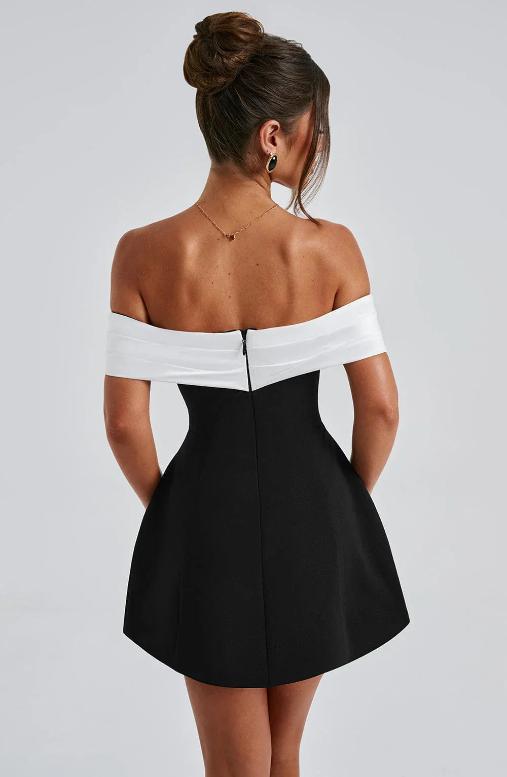 Amelia – Bow Back Mini Dress