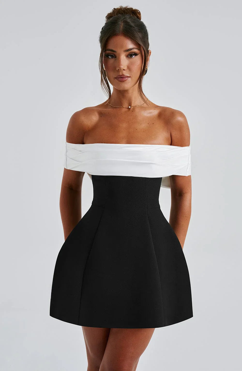 Amelia – Bow Back Mini Dress
