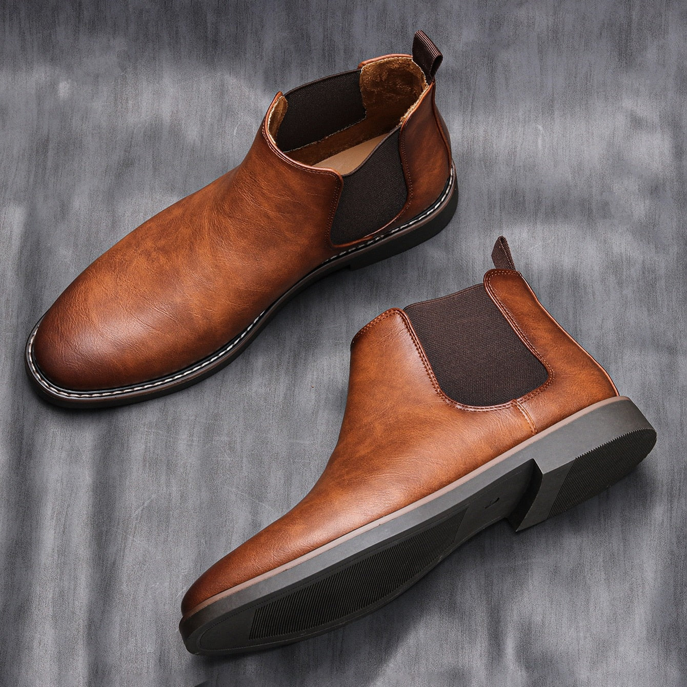 The Barrett Leather Chelsea Boots