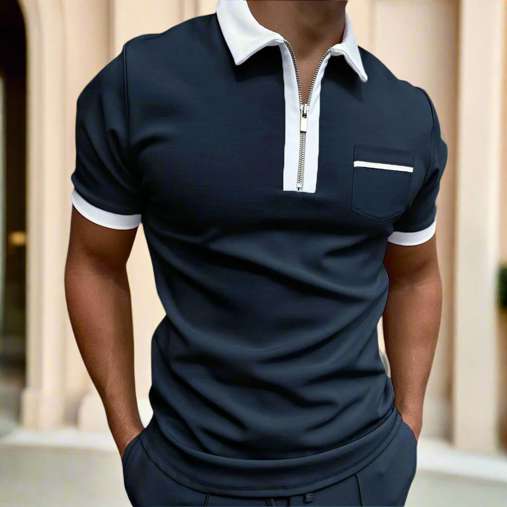 The Marquez Polo – Retro Zip
