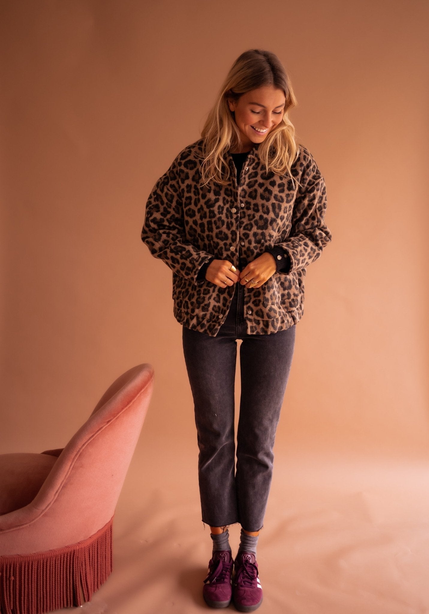 Leona™ – Wild Charm Leopard Jacket