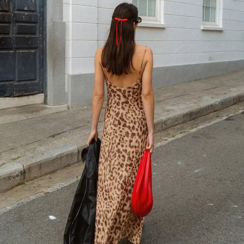 Isla – Leopard Luxe Maxi Dress