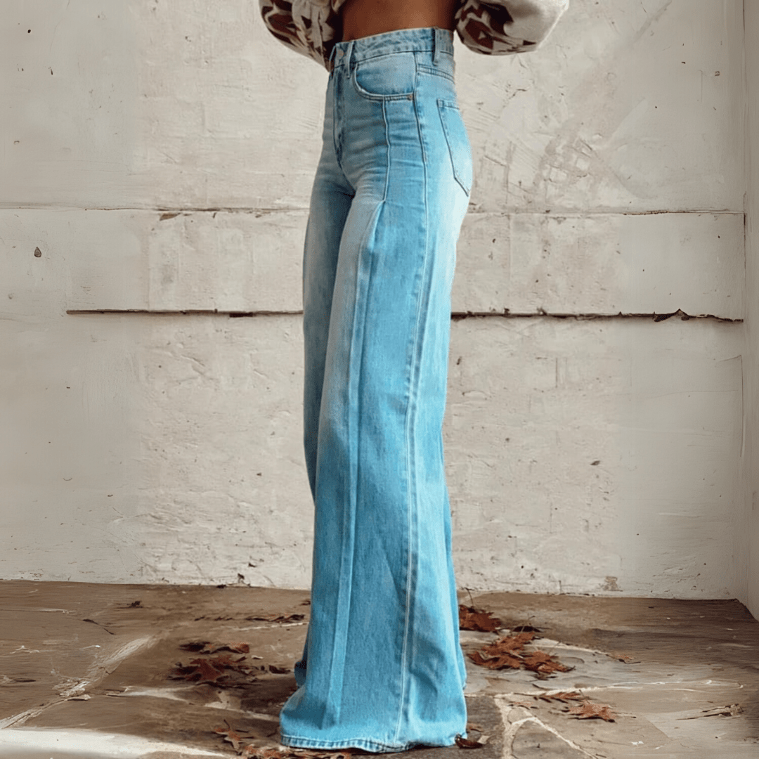 The Sierra Wide Flare Jeans