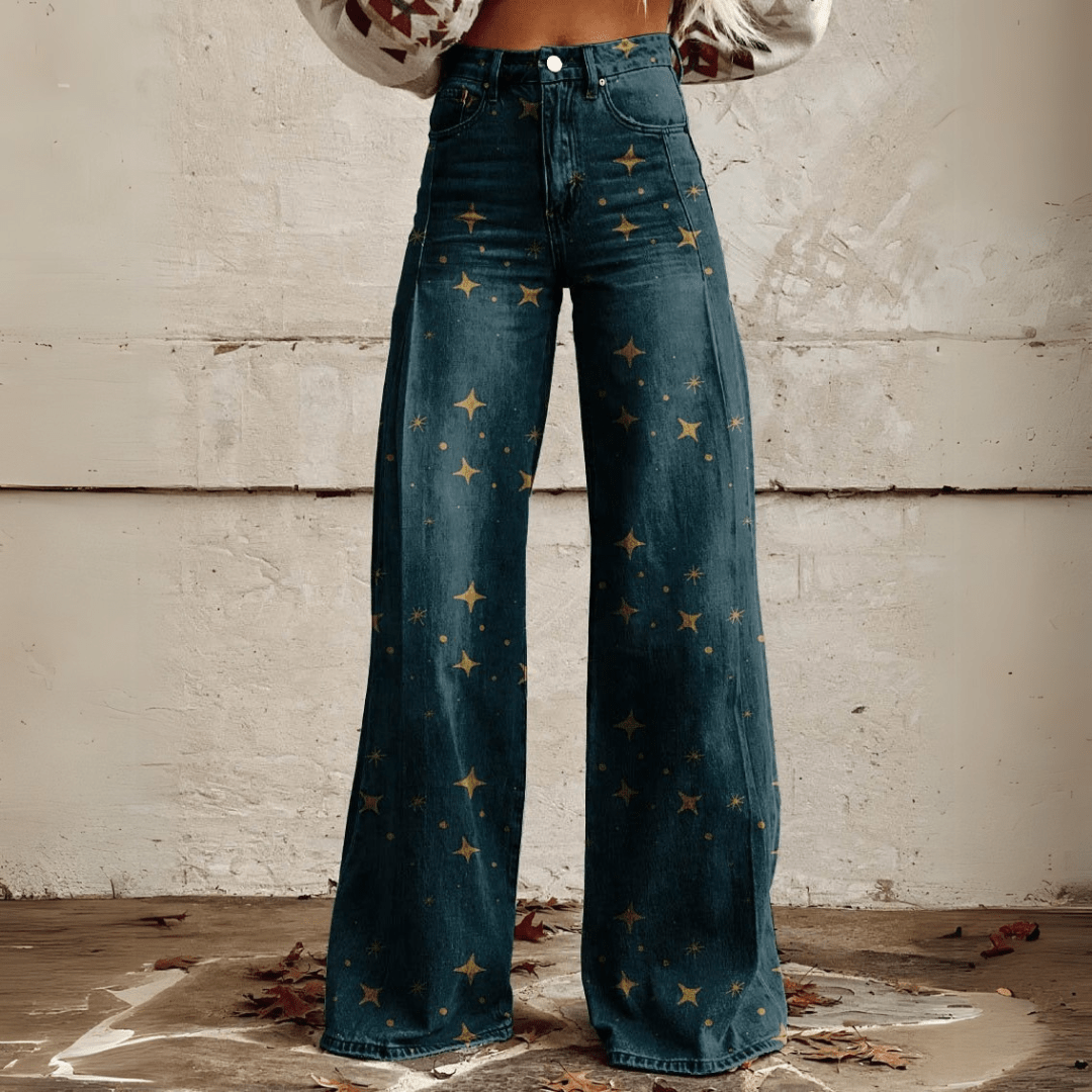 The Sierra Wide Flare Jeans