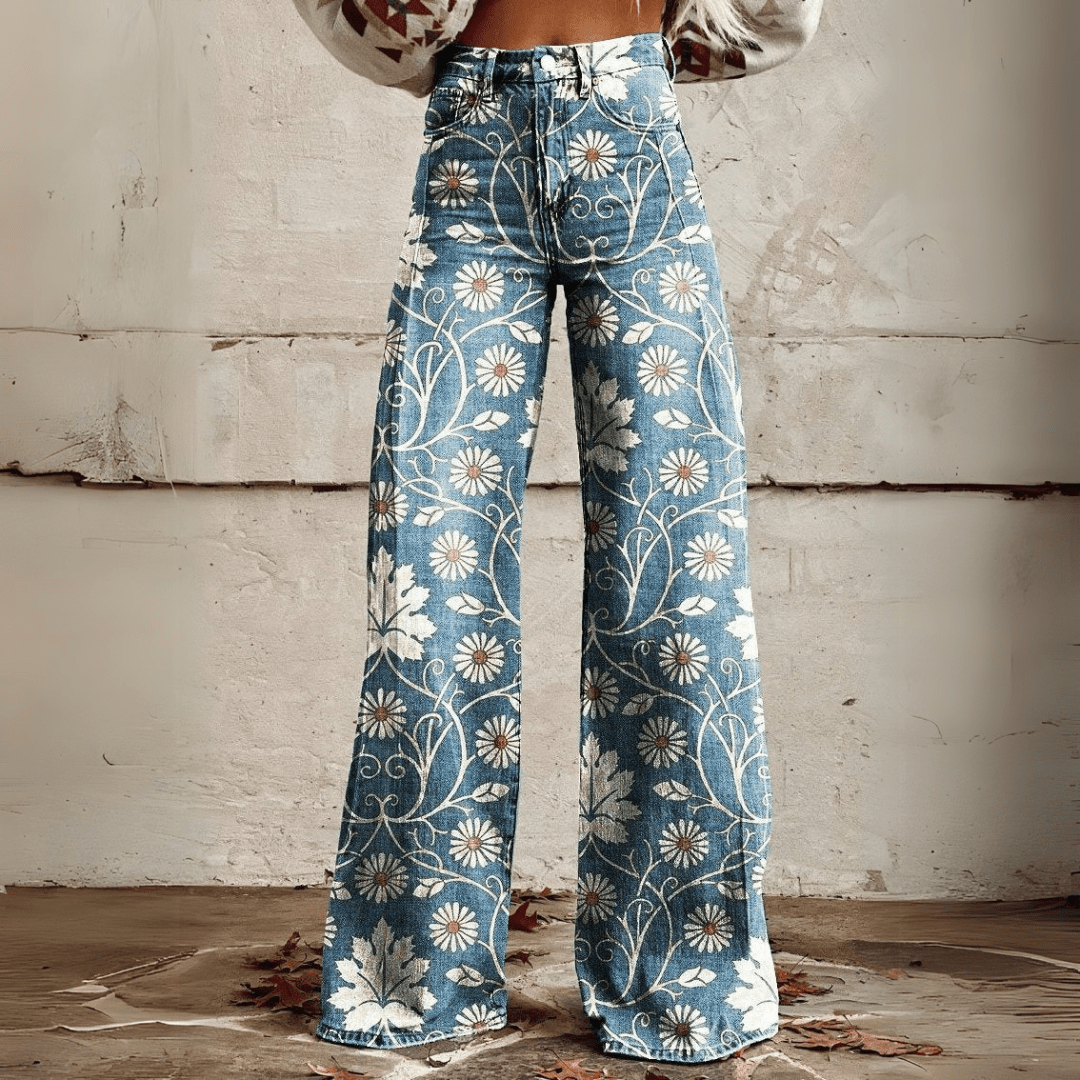 The Sierra Wide Flare Jeans