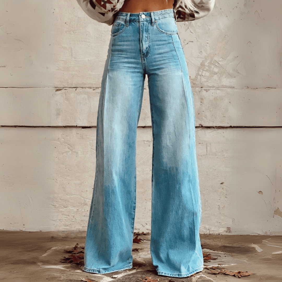 The Sierra Wide Flare Jeans
