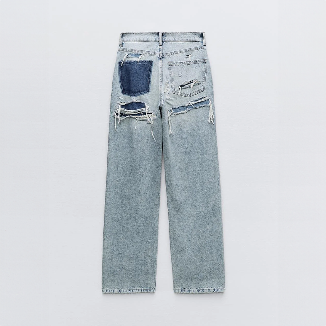 Amelia – Cloud Wash Straight Jeans